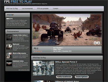 Tablet Screenshot of fpsfreetoplay.com